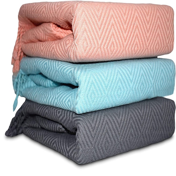 Soft sales cotton throws